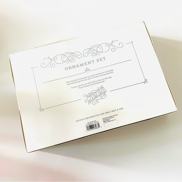 NWT 6pc Ceramic Target Christmas Tree
Ornament Set Red/White - Wondershop - Picture 3 of 3